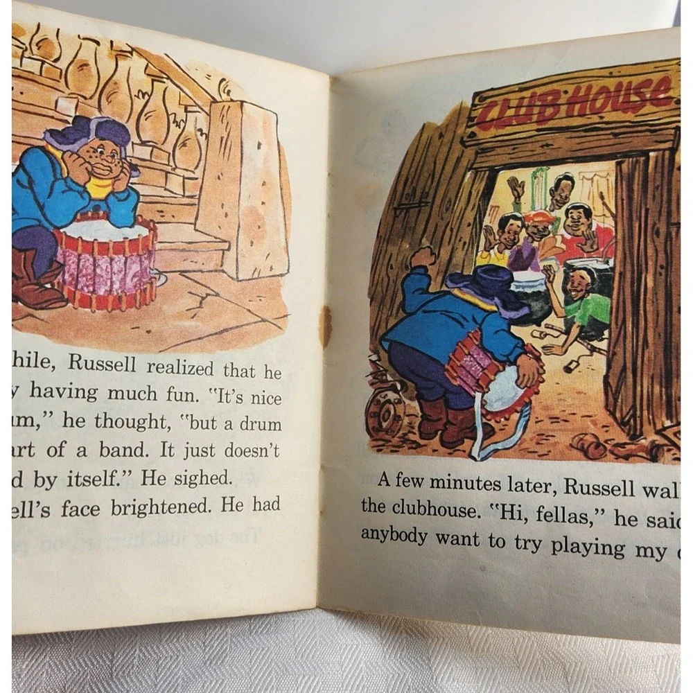 Fat Albert & The Cosby Kids a Tell-A-Tale Book Whitman 1975 Getting It Together